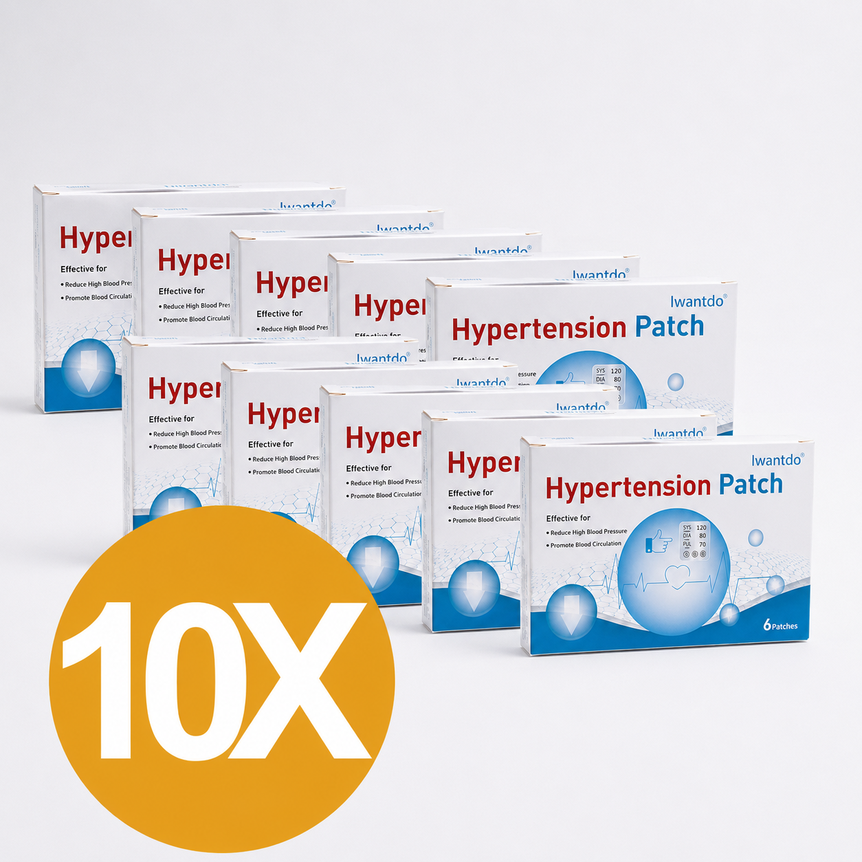 Special 50% Offer On Now-Iwantdo™ Blood Pressure Patch-Clinically-Inspired Herbal Formula Seniors Trust-Huihui
