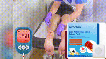 Iwantdo glucose balance patch daily-use demonstration