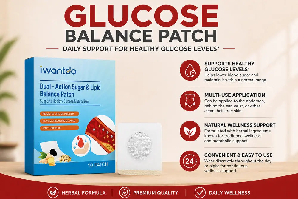Iwantdo glucose balance patch benefits