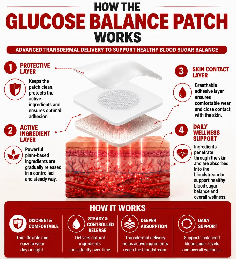Layered construction of the Iwantdo glucose balance patch