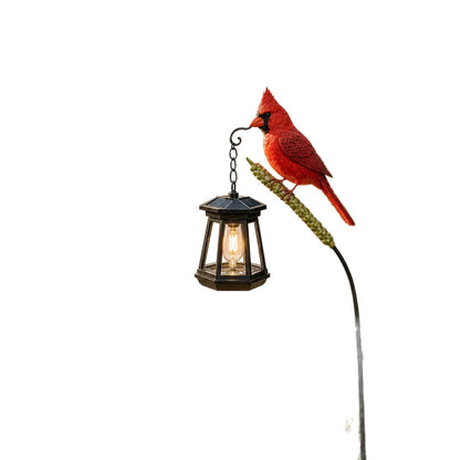 🔥🐦 Limited Time 50% OFF🔥 Metal Redbird Solar Garden Stake - Huihui