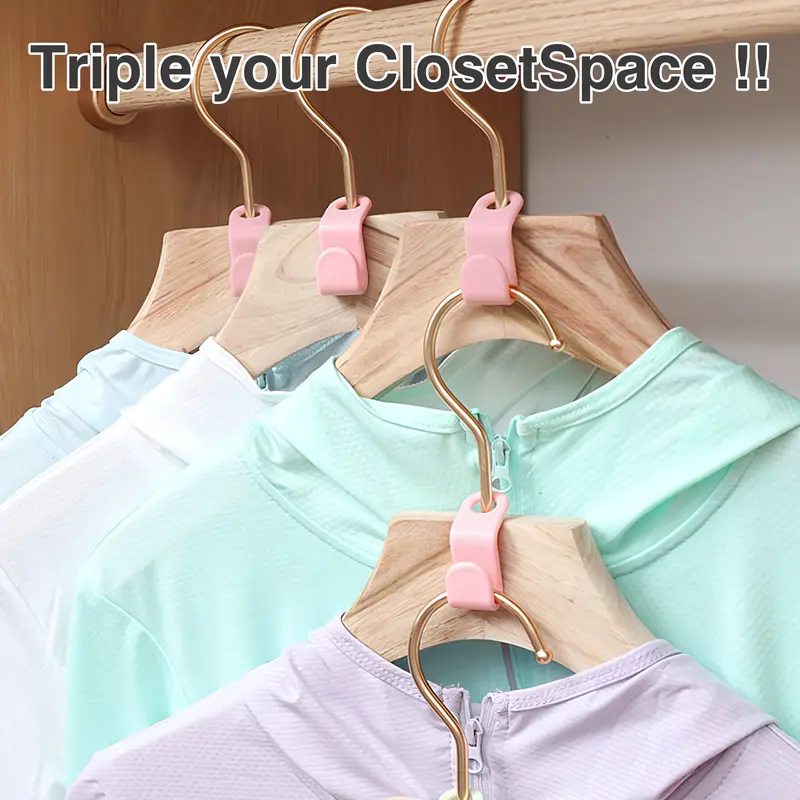 ✨Day Sale 50% OFF✨Space Saving Hangers Connector Hooks-CYH