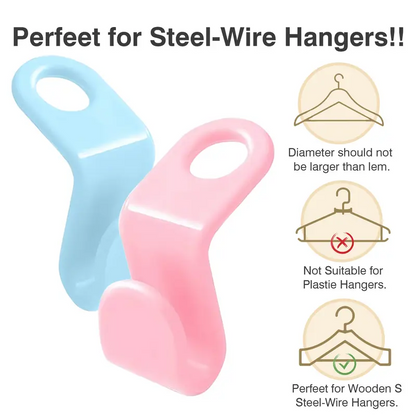 ✨Day Sale 50% OFF✨Space Saving Hangers Connector Hooks-CYH