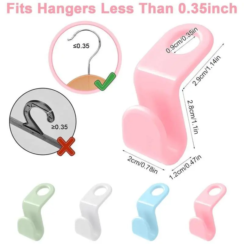 ✨Day Sale 50% OFF✨Space Saving Hangers Connector Hooks-CYH