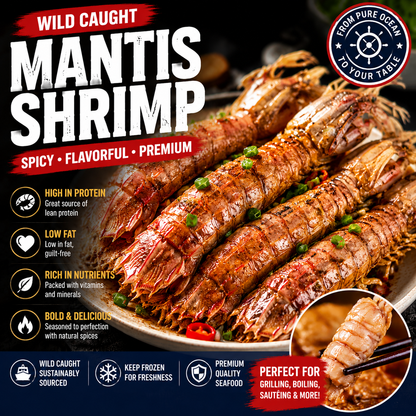 Giant Mantis Shrimp – High-Protein Premium Seafood-Dongg