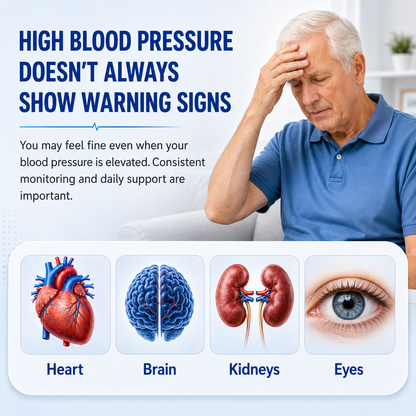 Hypertension Support Patch - Daily Blood Pressure Support with Botanical Ingredients - CYH