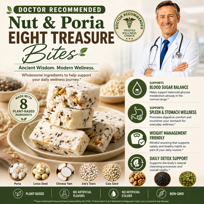 Nut & Poria Eight Treasure Bites-Huihui