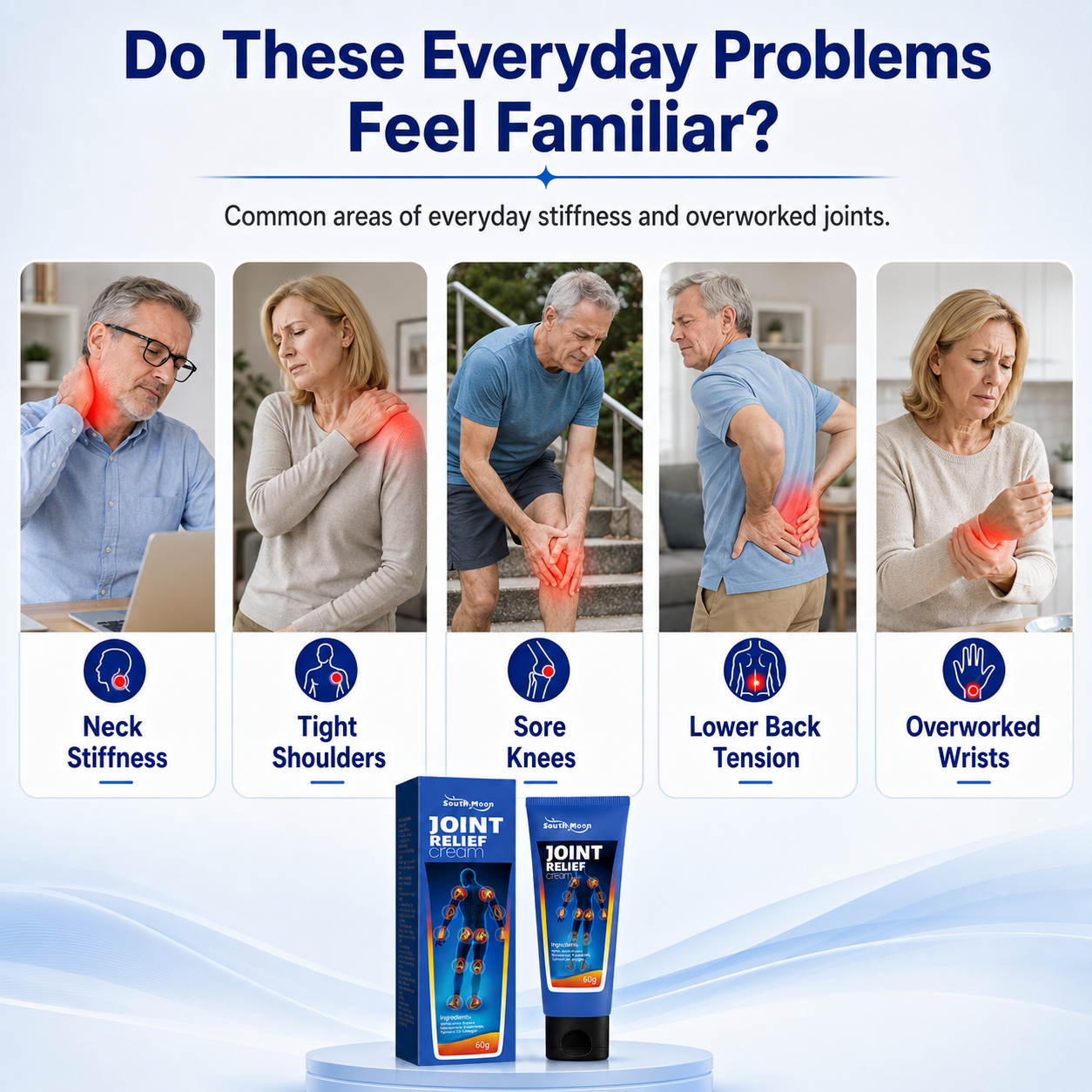 Joint Relief Cream – Fast-Absorbing Comfort for Neck, Shoulders & Joints - CYH