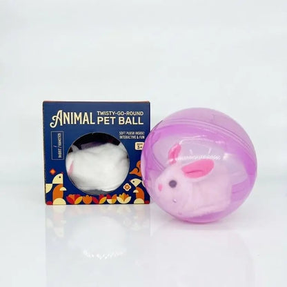 Auto-Rolling Ball with Mouse Hands-Free Play for Indoor Cats - CYH