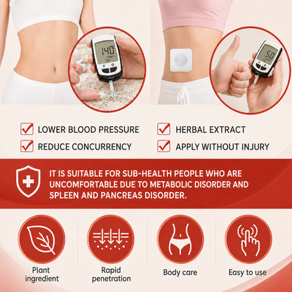 Blood Sugar Control Herbal Diabetic Patches BUY 1 GET 1 FREE-zzz