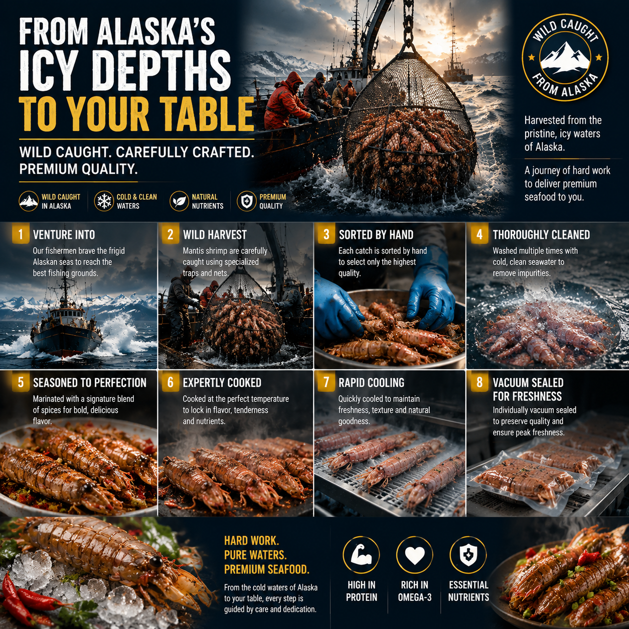 Giant Mantis Shrimp – High-Protein Premium Seafood-ZZZ