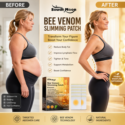Bee Venom Body Contouring Patches – Targeted Waist & Abdomen Care, 10 Pieces - CYH