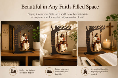 🔥Last Day 60% OFF - ✝️📚Christian Jesus Swing Ornament-ZZZ