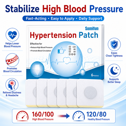 Hypertension Patch for Sudden Illness Protection in Older Adults — Weekly Support for Maintaining Healthy Blood Pressure - TH