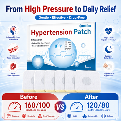 Hypertension Patch for Sudden Illness Protection in Older Adults — Weekly Support for Maintaining Healthy Blood Pressure - TH