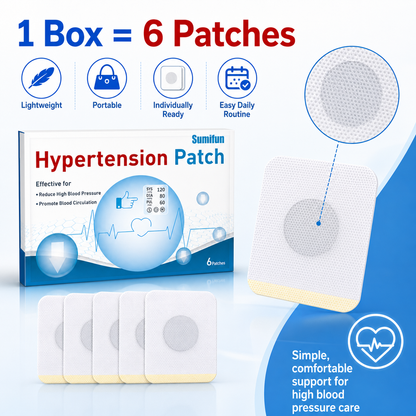 Hypertension Patch for Sudden Illness Protection in Older Adults — Weekly Support for Maintaining Healthy Blood Pressure - TH