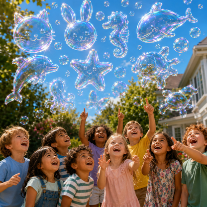 Perfect Gift for Kids | Super 3D Wonder Bubble Concentrate —— Animal & Ocean Fantasy Theme - CYH