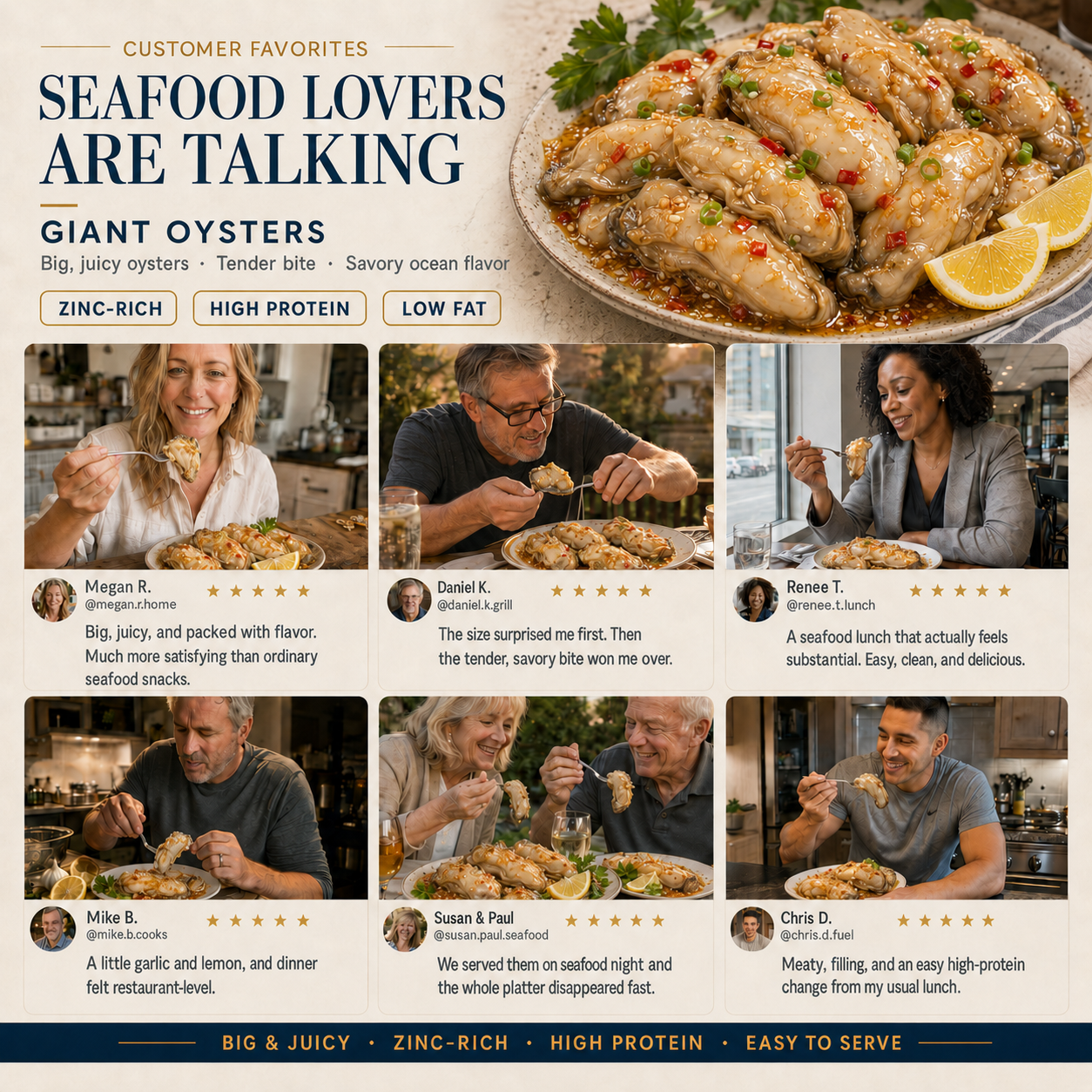 Iwantdo® Giant Oysters – High-Protein Premium Seafood-ZZZ