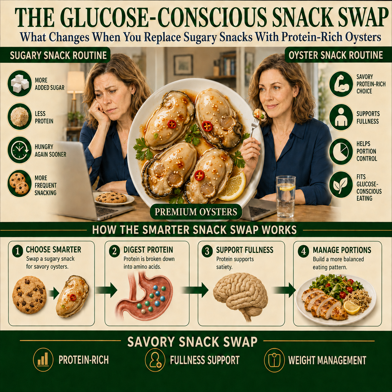 Iwantdo® Giant Oysters – High-Protein Premium Seafood-ZZZ