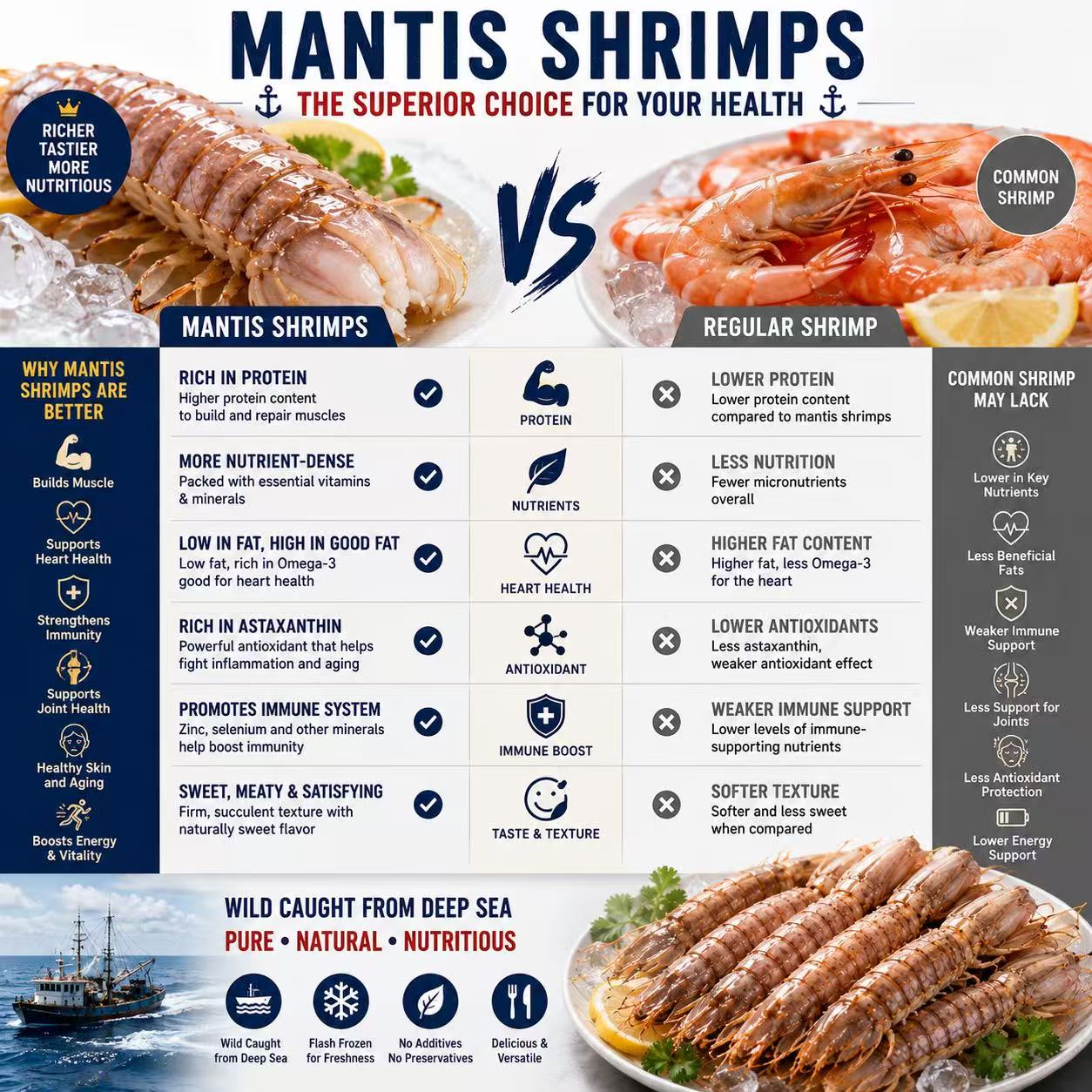 Giant Mantis Shrimp – High-Protein Premium Seafood-Dongg