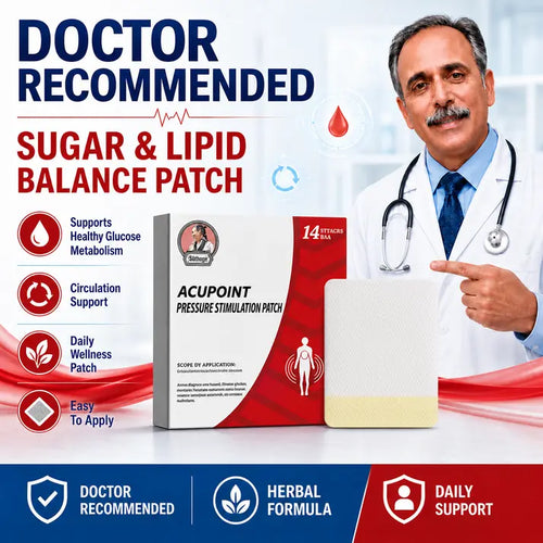 Acupoint Pressure Stimulation Patch Daily Support for Glucose Balance, Circulation & Metabolic Wellness-ZZZ