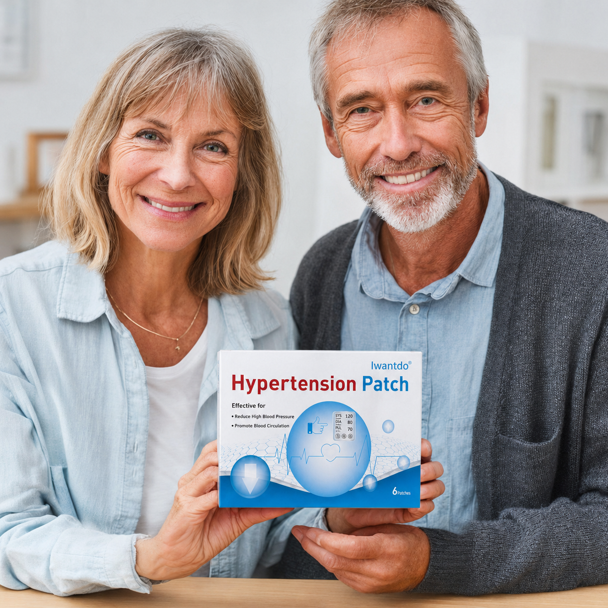 Special 50% Offer On Now-Iwantdo™ Blood Pressure Patch-Clinically-Inspired Herbal Formula Seniors Trust-Huihui