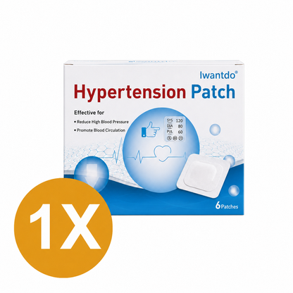 Special 50% Offer On Now-Iwantdo™ Blood Pressure Patch-Clinically-Inspired Herbal Formula Seniors Trust-Huihui
