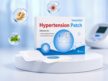 Special 50% Offer On Now-Iwantdo™ Blood Pressure Patch-Clinically-Inspired Herbal Formula Seniors Trust-Huihui