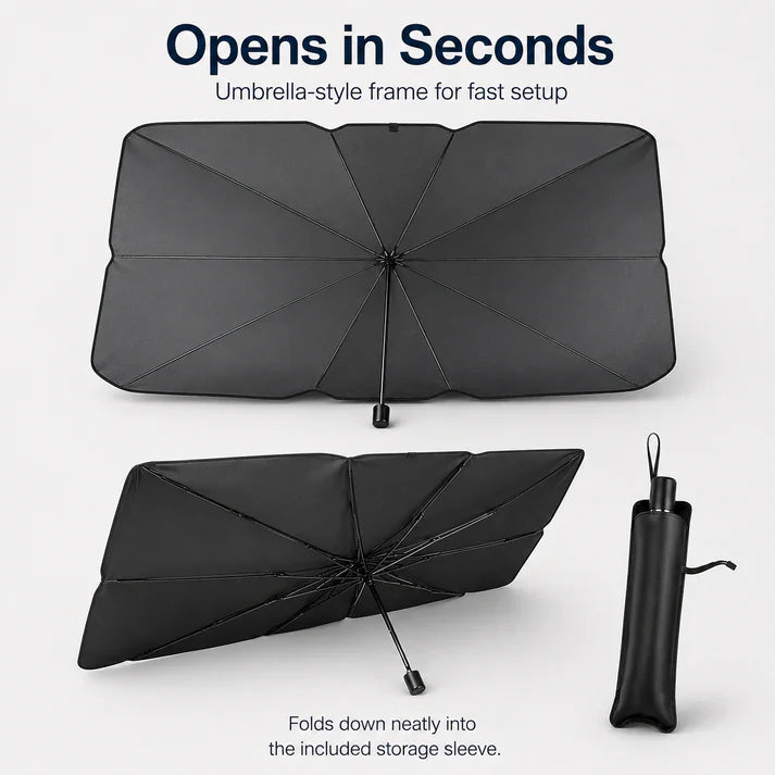 ☀️ Car Windshield Sun Shade Umbrella - TH