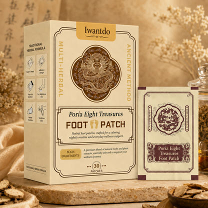 🐉Poria Eight Treasures Foot Patch (Set of 30)-Dongg